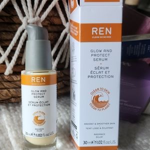 REN Clean Skincare - Glow & Protect Serum – Antioxidant Face Serum with Vit C
